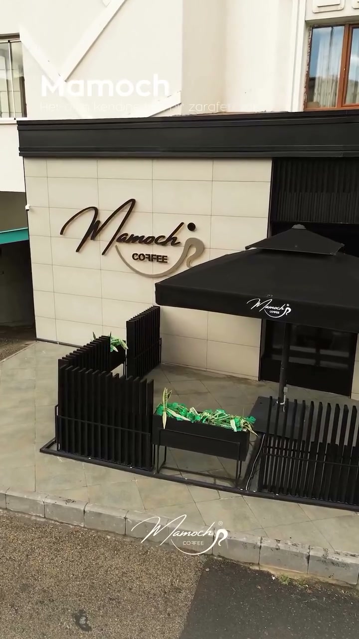Mamoch Café’nin dış cephesinden bir kare
